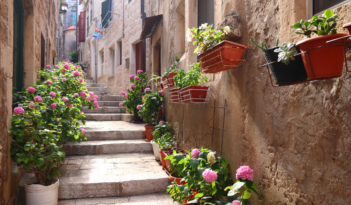 Streets of Korčula town