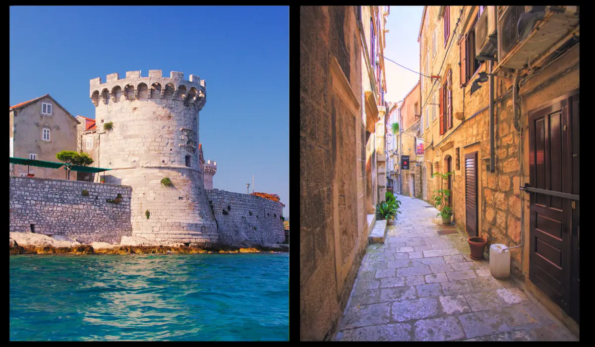 Korčula old town fortress